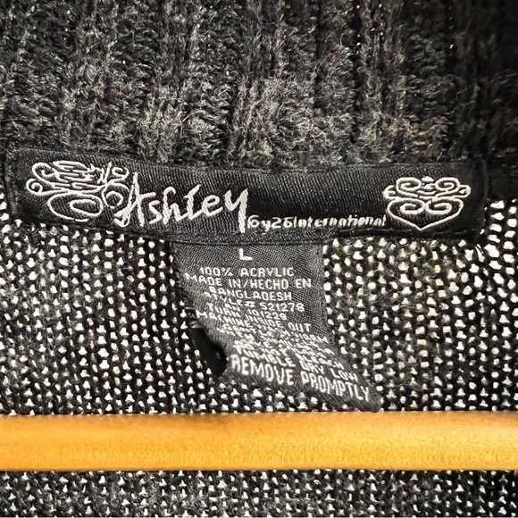 Ashley by 26 international Black cardigan Women's size Large - Picture 2 of 5